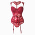 Lace fishbone corset underwear set - ROUTINE FASHION